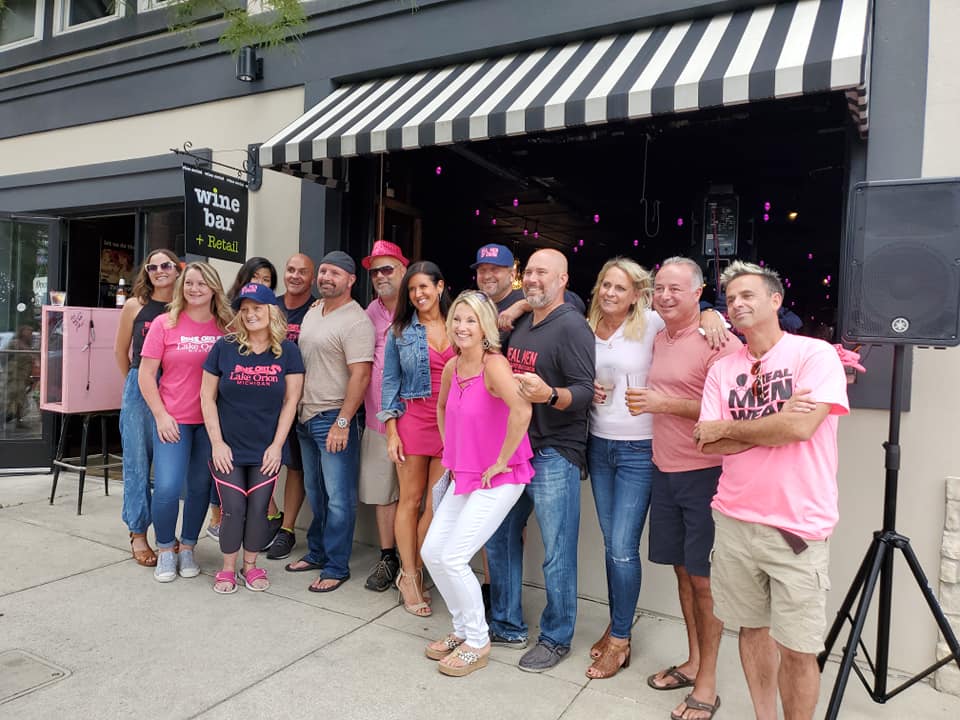 Northern Wholesale Flooring Real Men Wear Pink Cause for Lake Orion community